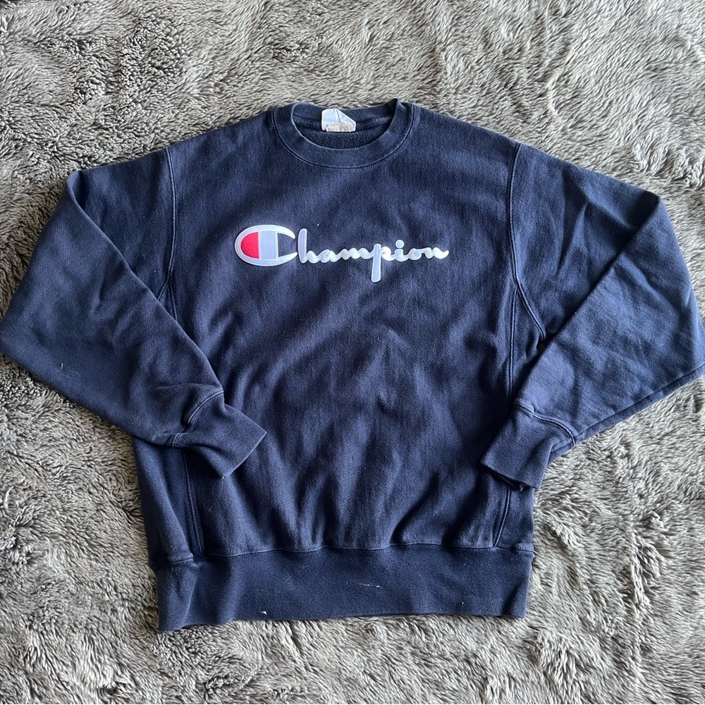 Vintage 90’s Navy Champion Crewneck